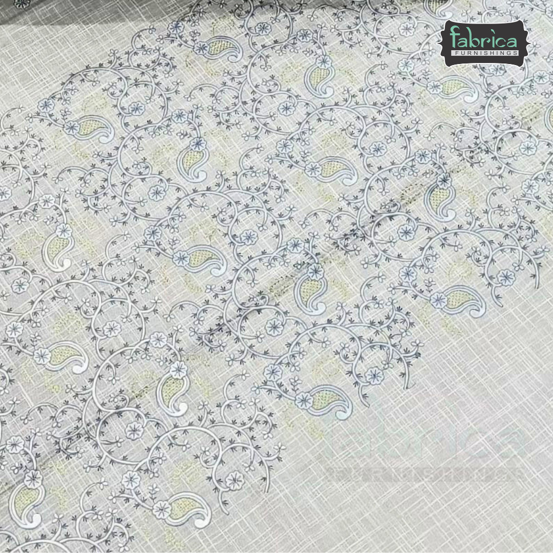 Kanak Embroidered Pure Cotton King Size Bedsheet Set