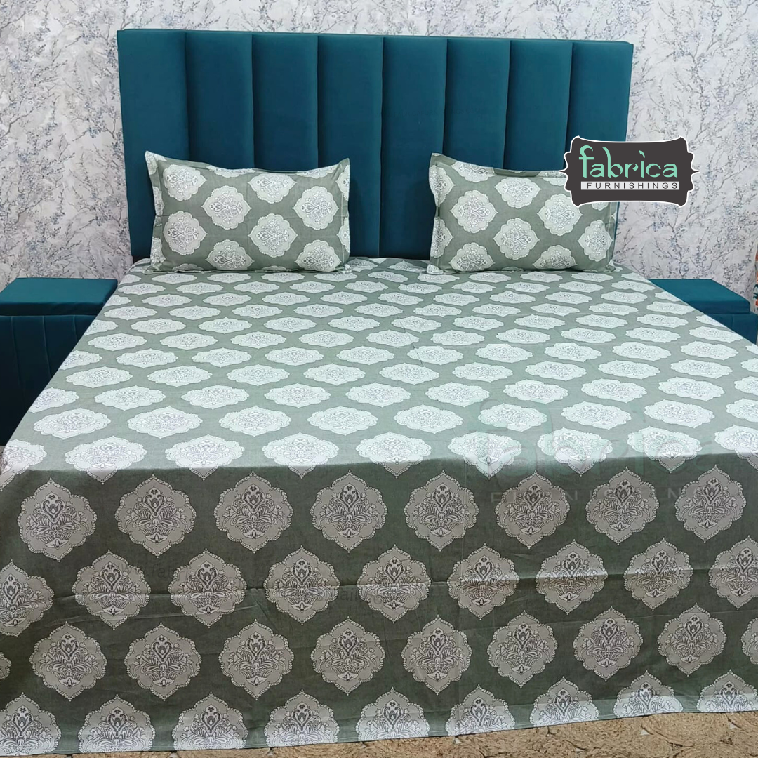 Glory Pure Cotton Premium King Size Bedsheet