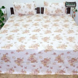 Glory Queen Size Pure Cotton Printed Bedsheet
