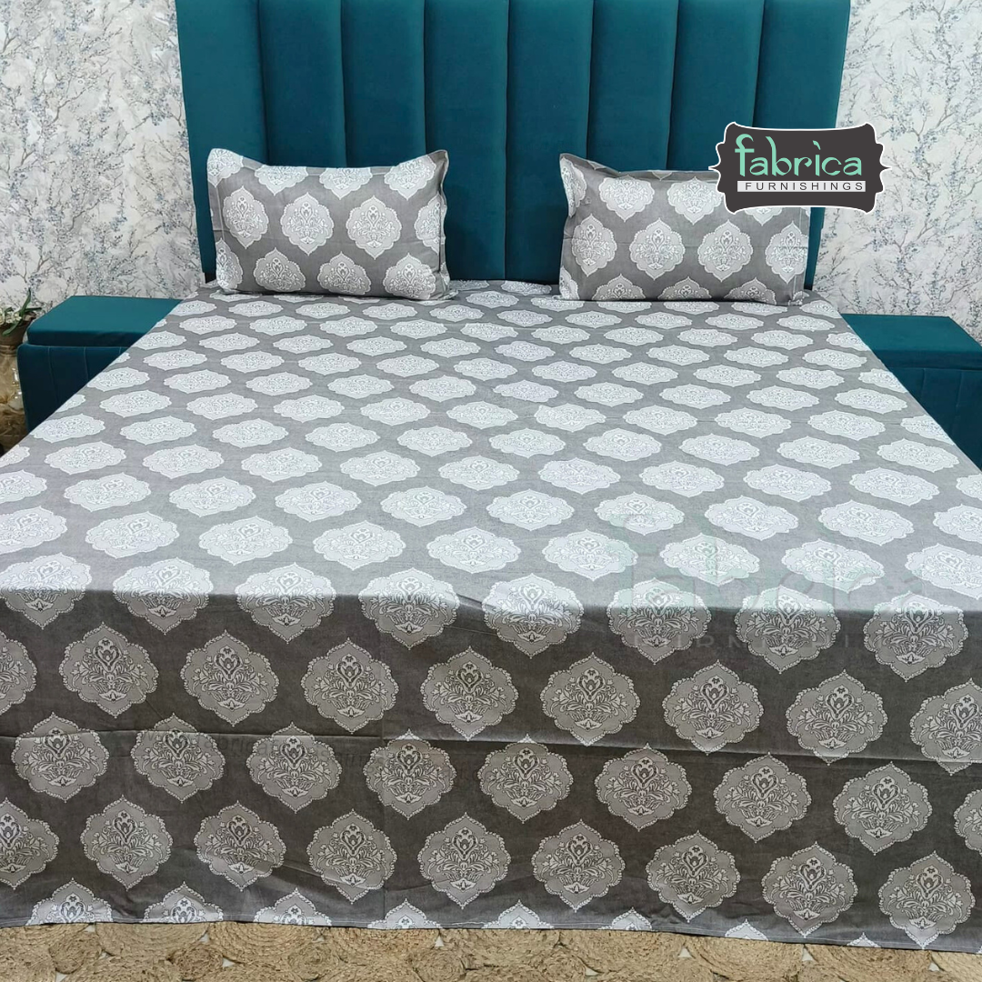 Glory Pure Cotton Premium King Size Bedsheet