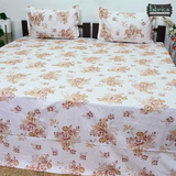 Glory Queen Size Pure Cotton Printed Bedsheet