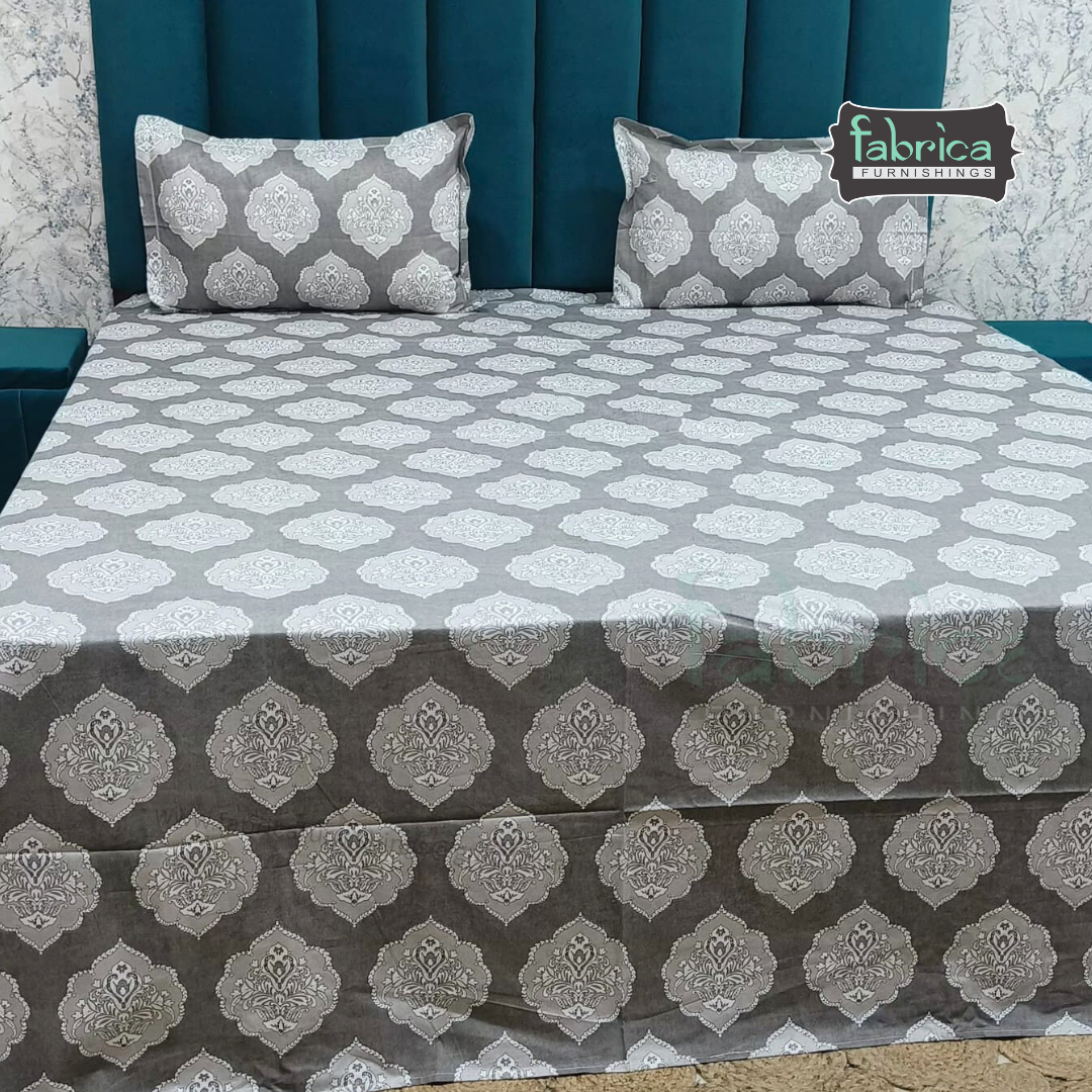 Glory Pure Cotton Premium King Size Bedsheet