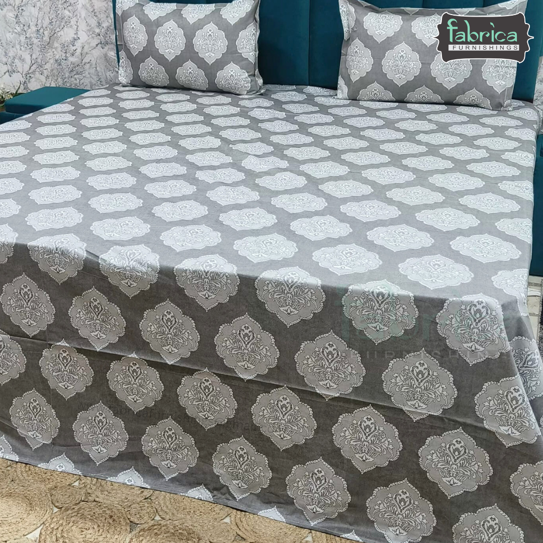 Glory Pure Cotton Premium King Size Bedsheet