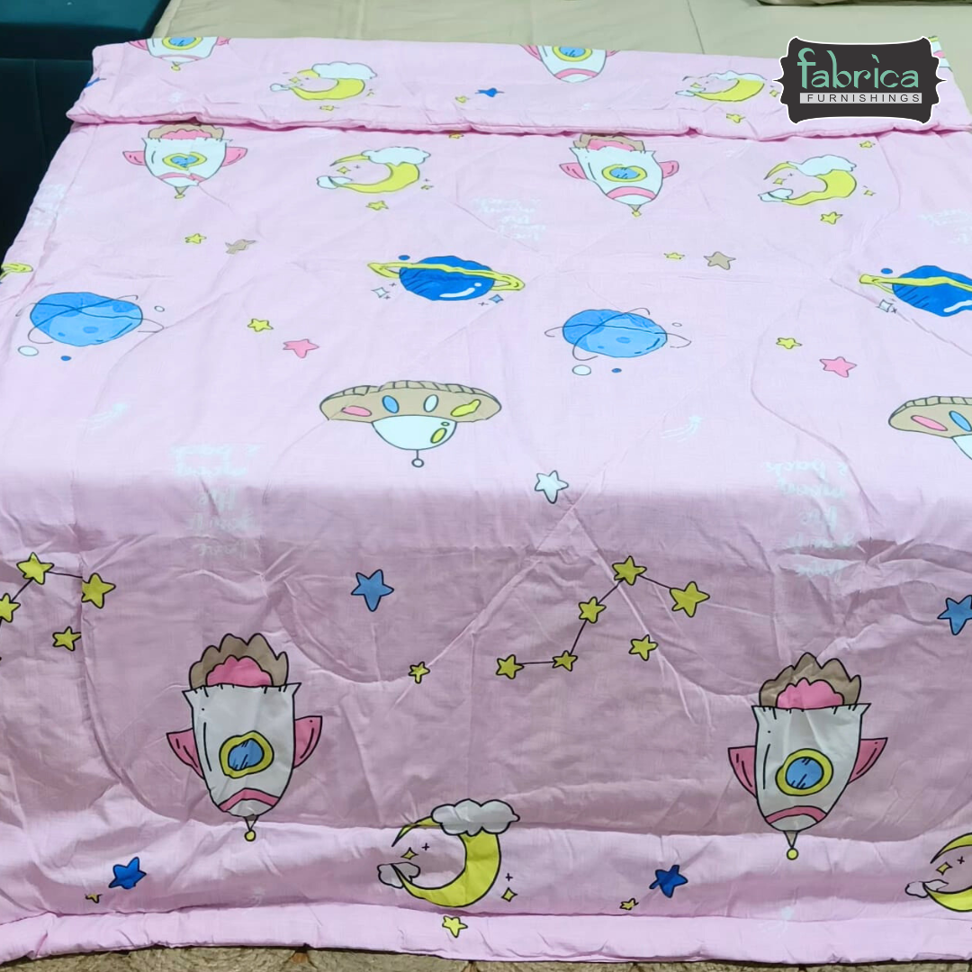 Cartoon Print Single bed Comforter(Quilt)
