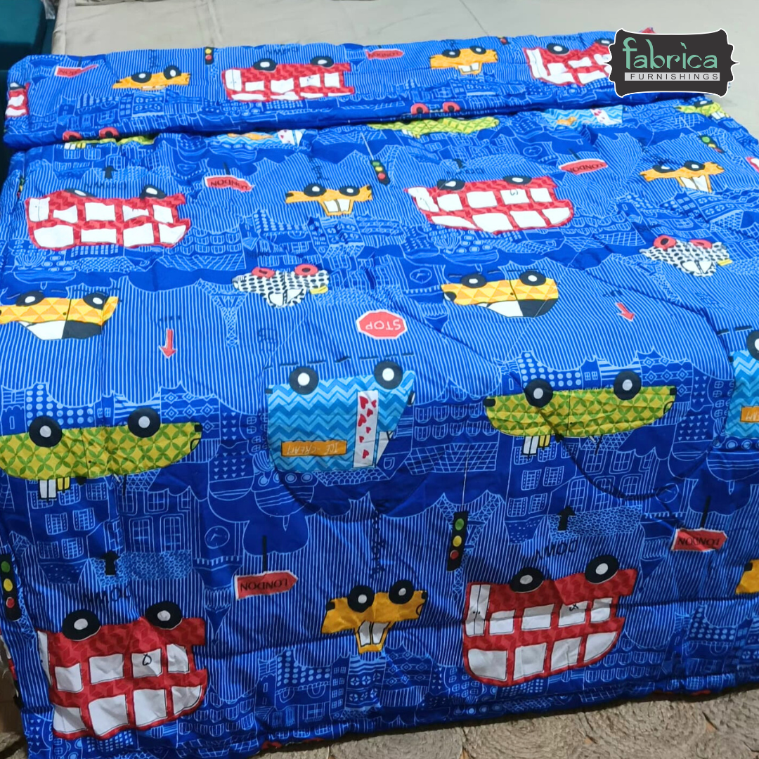 Cartoon Print Single bed Comforter(Quilt)