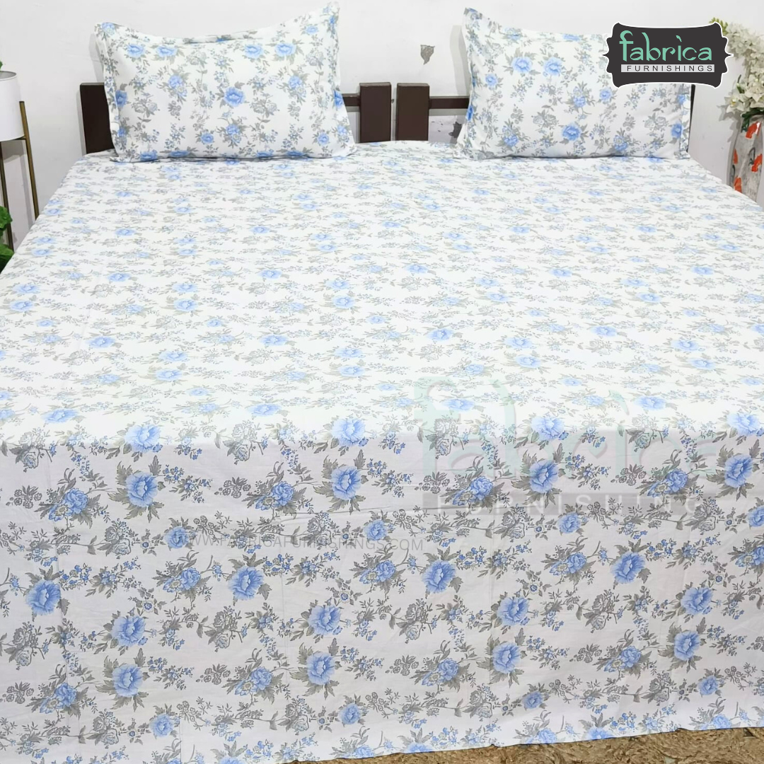 Glory Pure Cotton Premium King Size Bedsheet