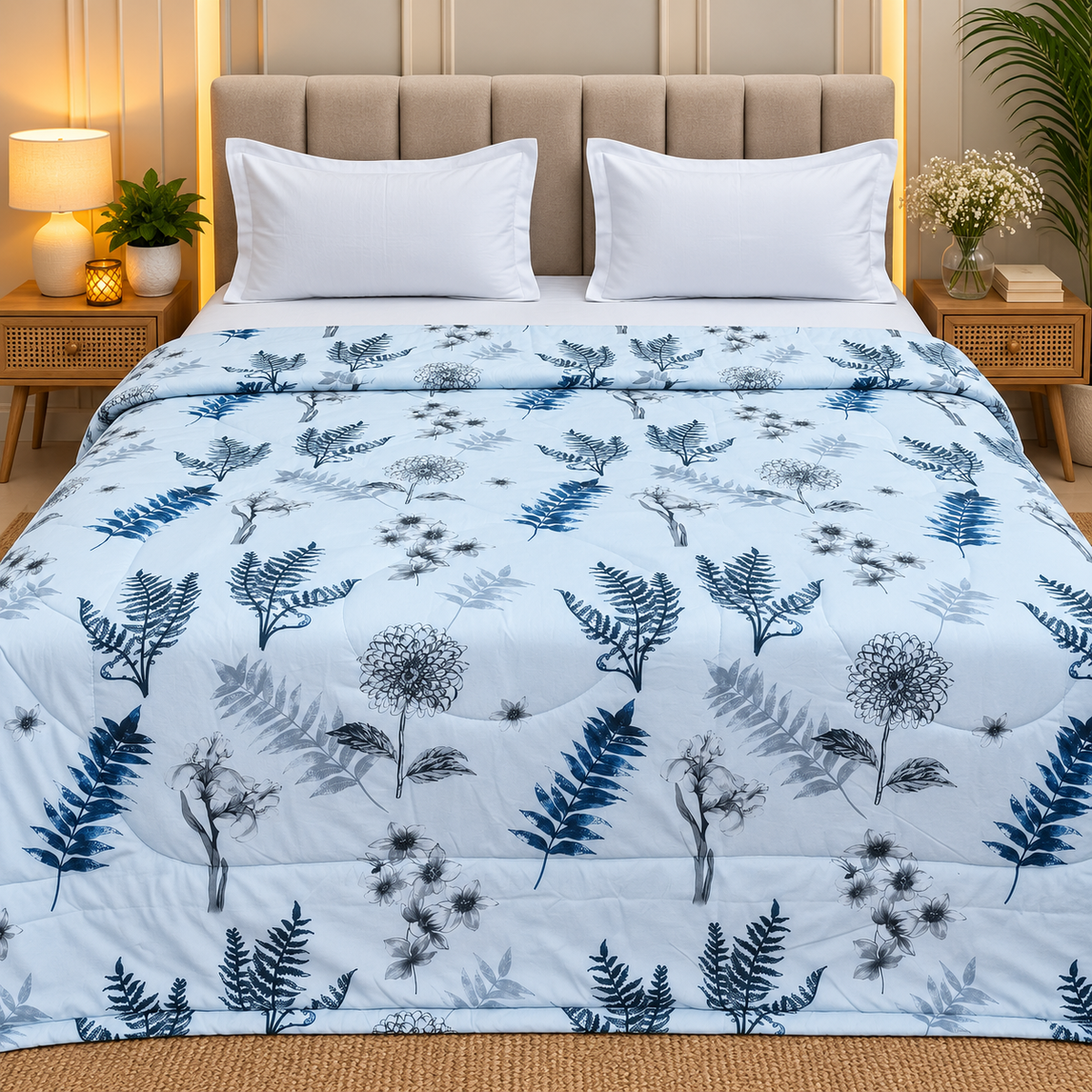 Cloud Dream King Size Fluffy Reversible Comforter/ Quilt