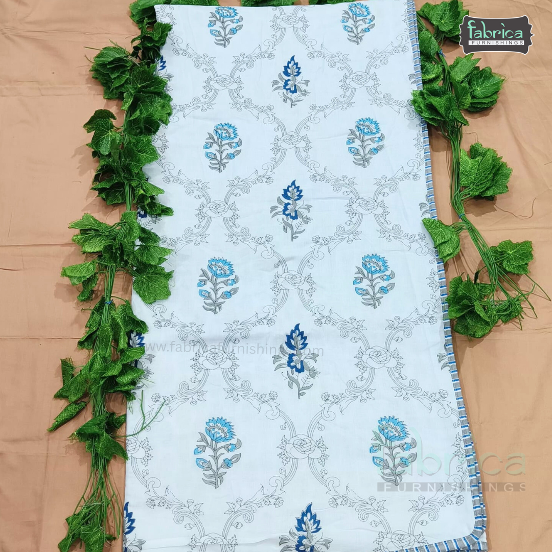 Rangsootra Mul Cotton Double Bed Printed Reversible Dohar