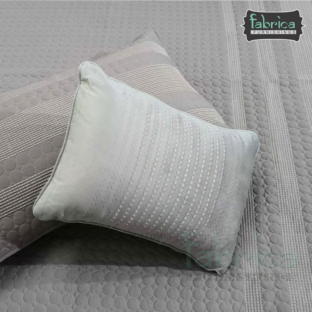 Harvest Embroidered King Size Bedcover set