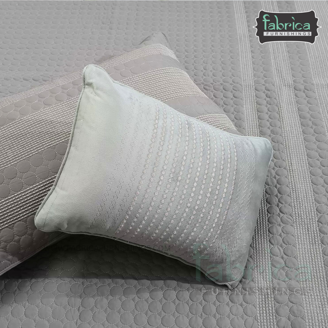 Harvest Embroidered King Size Bedcover set