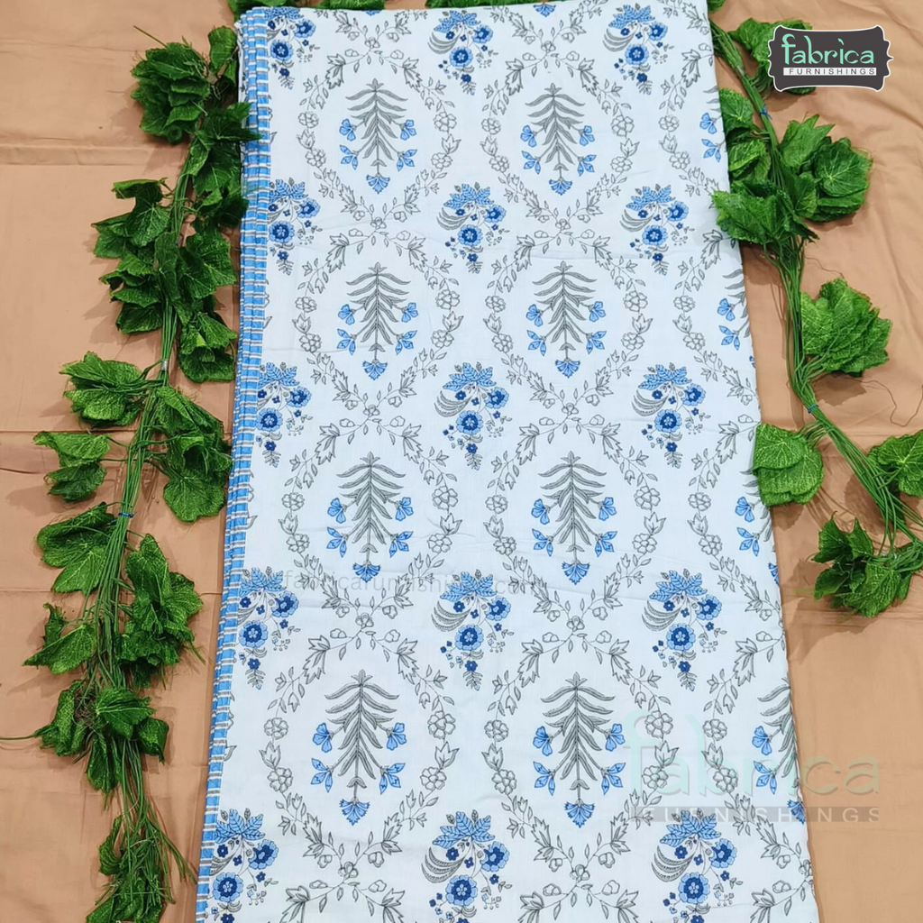 Rangsootra Mul Cotton Double Bed Printed Reversible Dohar
