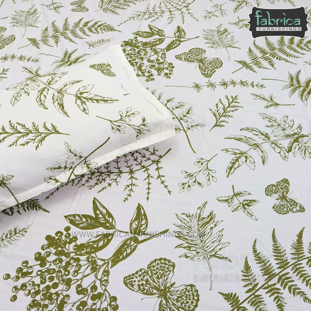 Premium Export Cotton King Size Printed Bedsheet