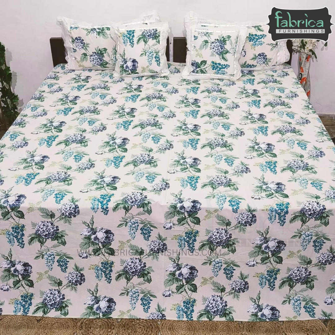 Anokhi Timeless King Size 5 Piece Bedding Set