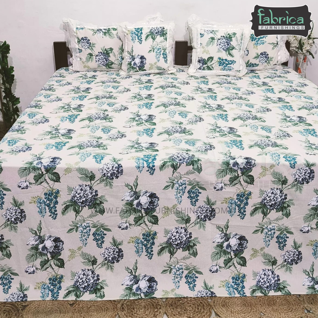 Anokhi Timeless King Size 5 Piece Bedding Set