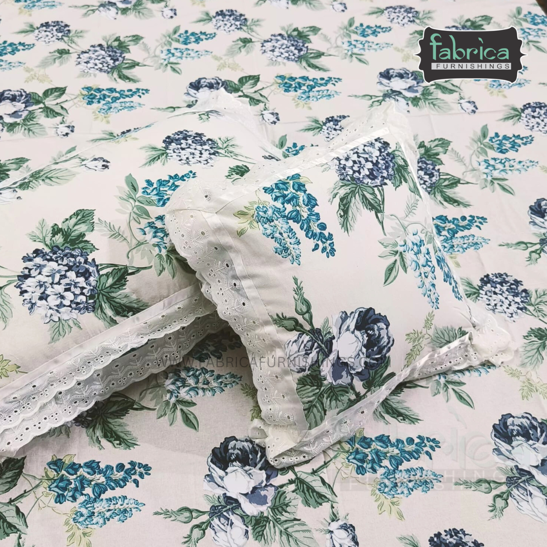 Anokhi Timeless King Size 5 Piece Bedding Set