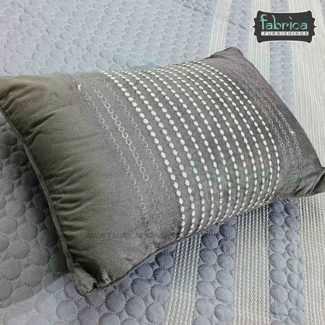 Harvest Embroidered King Size Bedcover set