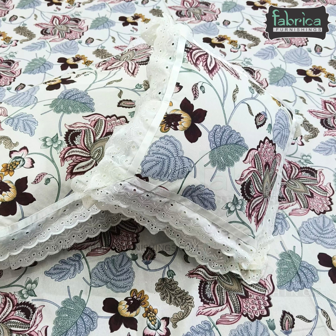 Anokhi Timeless King Size 5 Piece Bedding Set