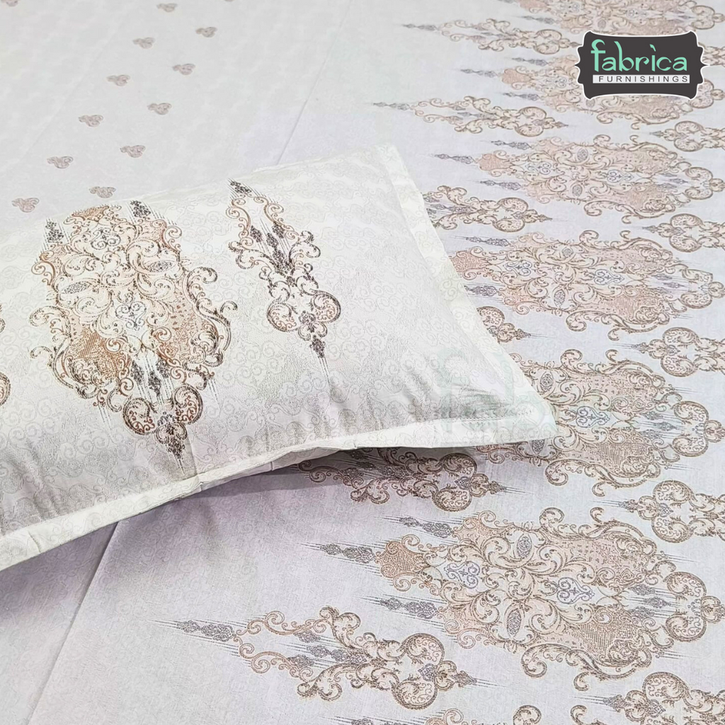 Sengol Super King Size Pure Cotton Printed Bedsheet Set