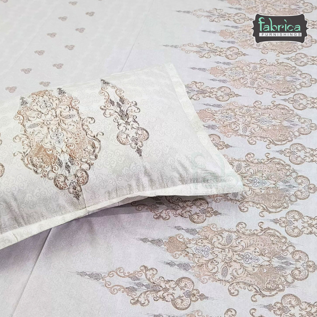 Sengol Super King Size Pure Cotton Printed Bedsheet Set