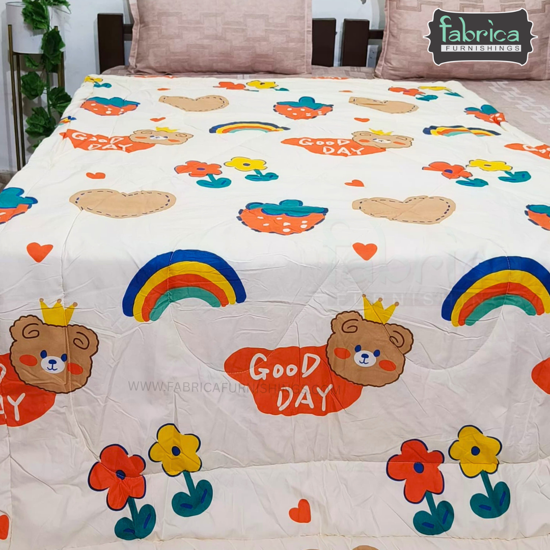 Cartoon Print Single bed Comforter(Quilt)