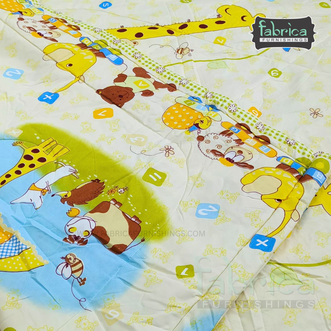 Cartoon Print Single bed Comforter(Quilt)
