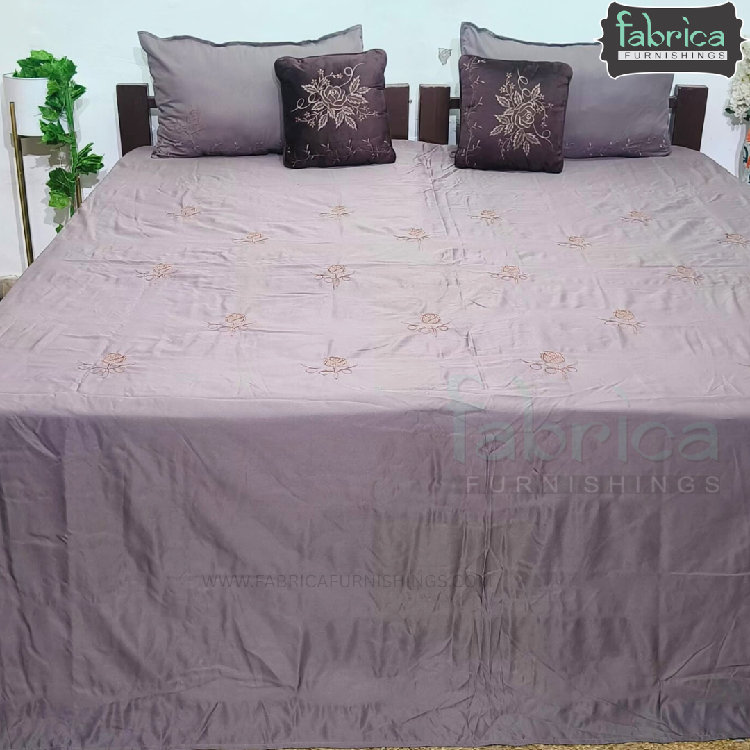 Fabby Decor Designer 6 pcs Pure Cotton Bedding Set