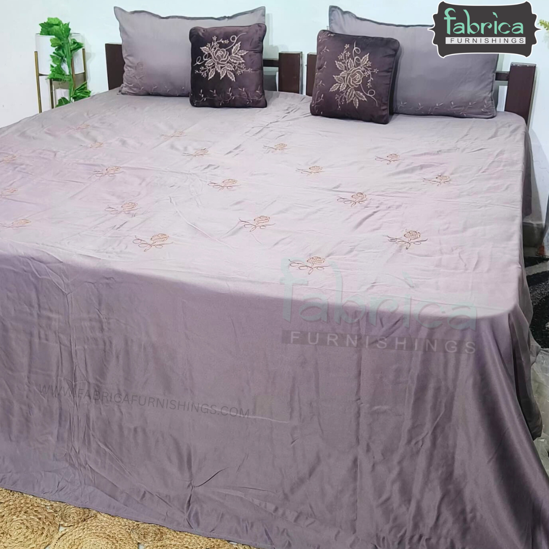 Fabby Decor Designer 6 pcs Pure Cotton Bedding Set
