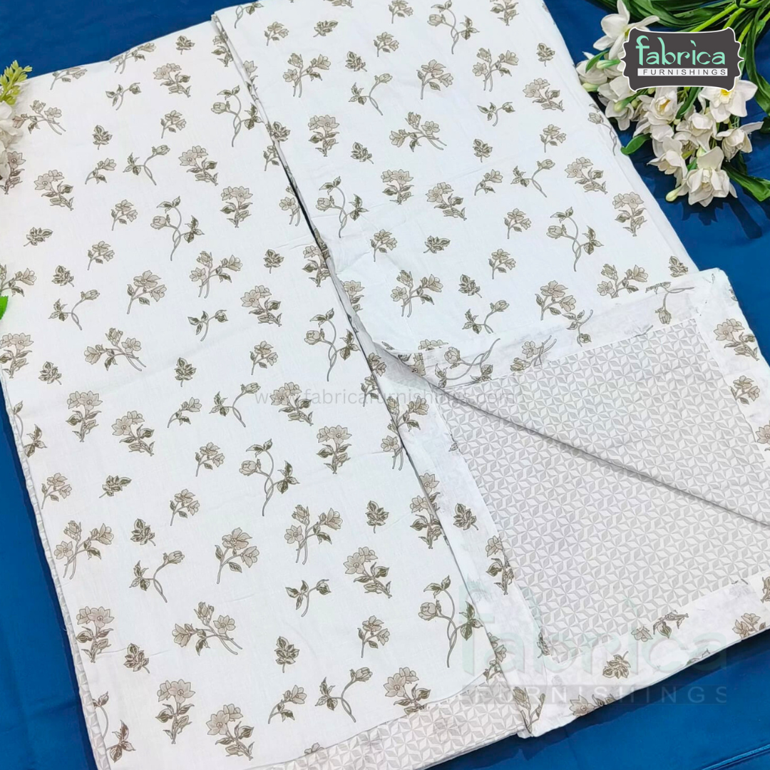 Navrang Pure Cotton Soothing Single Duvet  Pair (TEHAR)