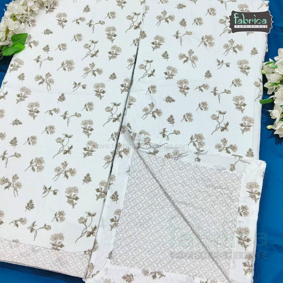 Navrang Pure Cotton Soothing Single Duvet  Pair (TEHAR)