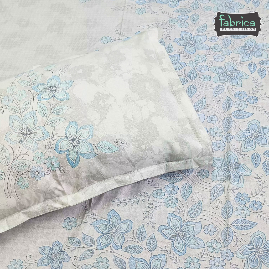 Sengol Super King Size Pure Cotton Printed Bedsheet Set