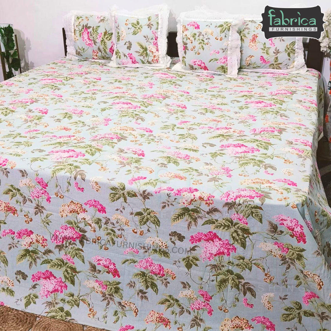 Anokhi Timeless King Size 5 Piece Bedding Set