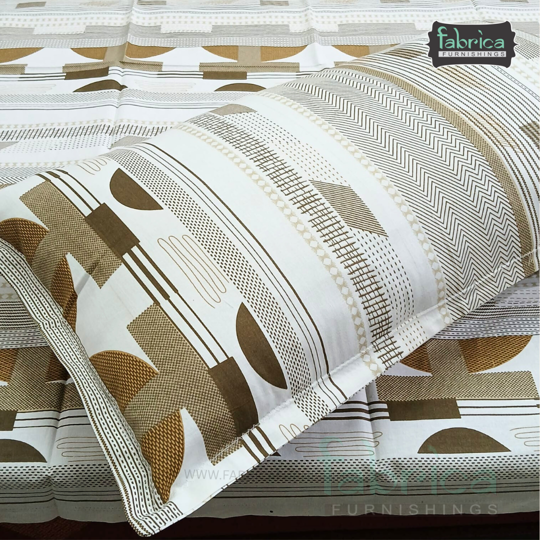 Hosta Pure Cotton Single Bed Sheet