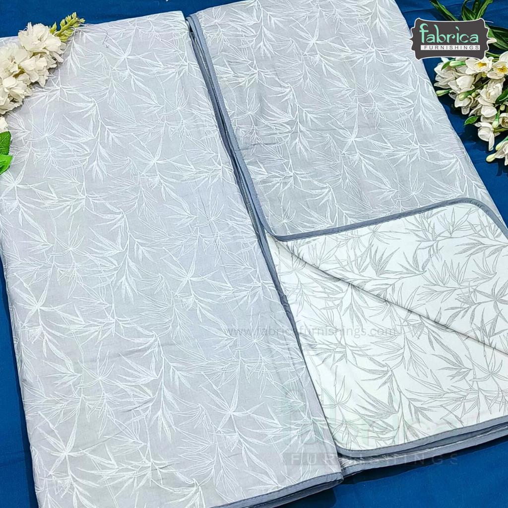 Navrang Pure Cotton Soothing Single Duvet  Pair (TEHAR)