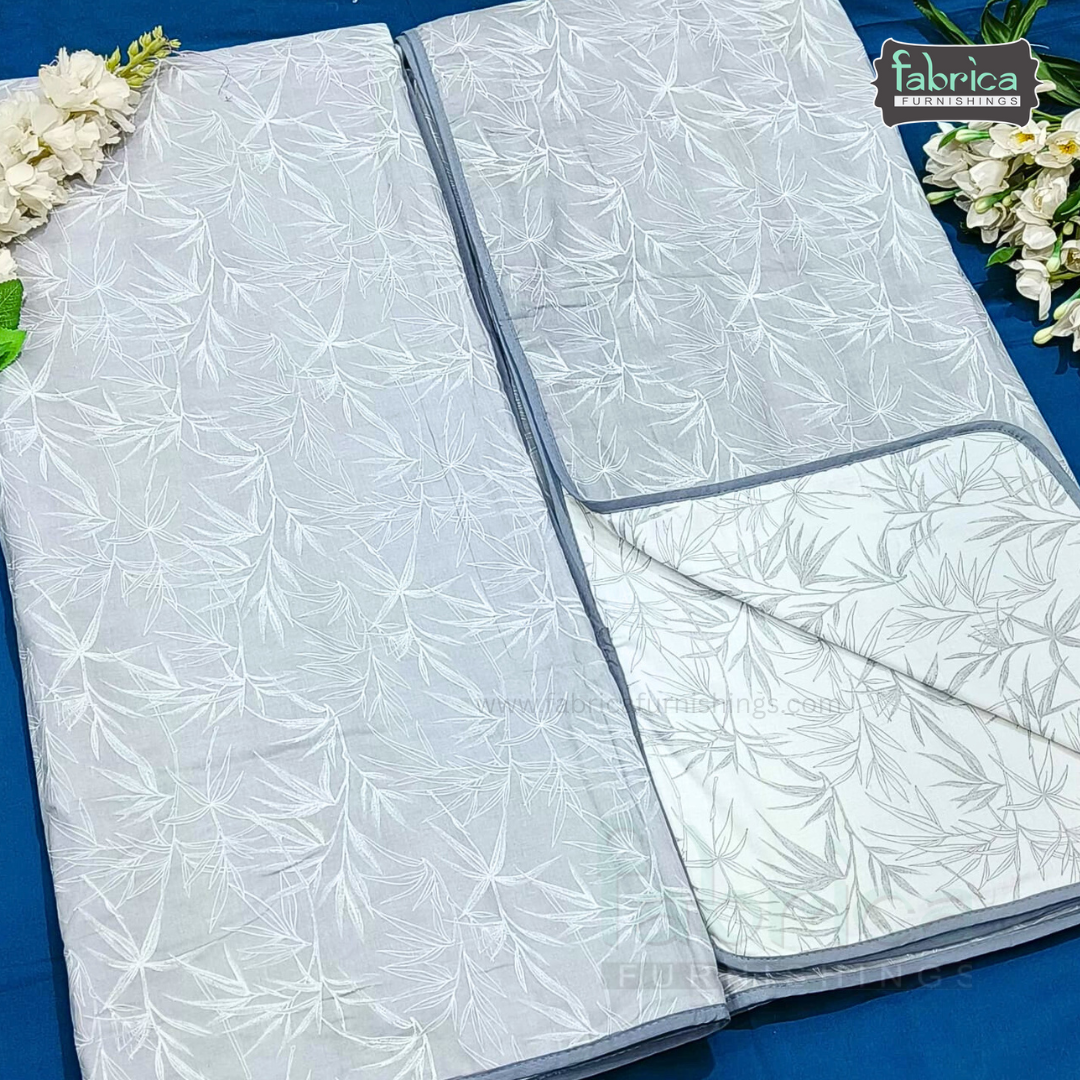Navrang Pure Cotton Soothing Single Duvet  Pair (TEHAR)