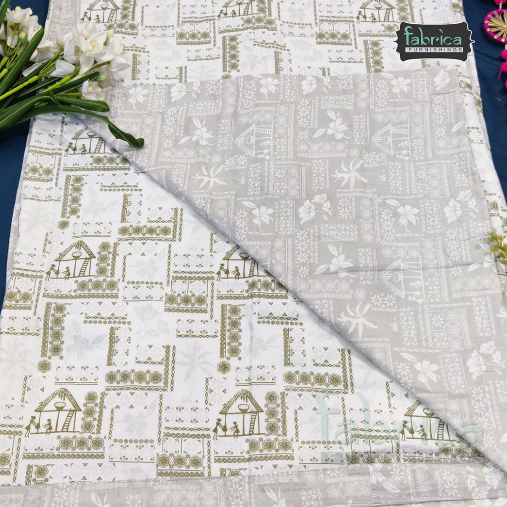 Heritage Pure Cotton Double Bed AC Duvet ( Tehar )
