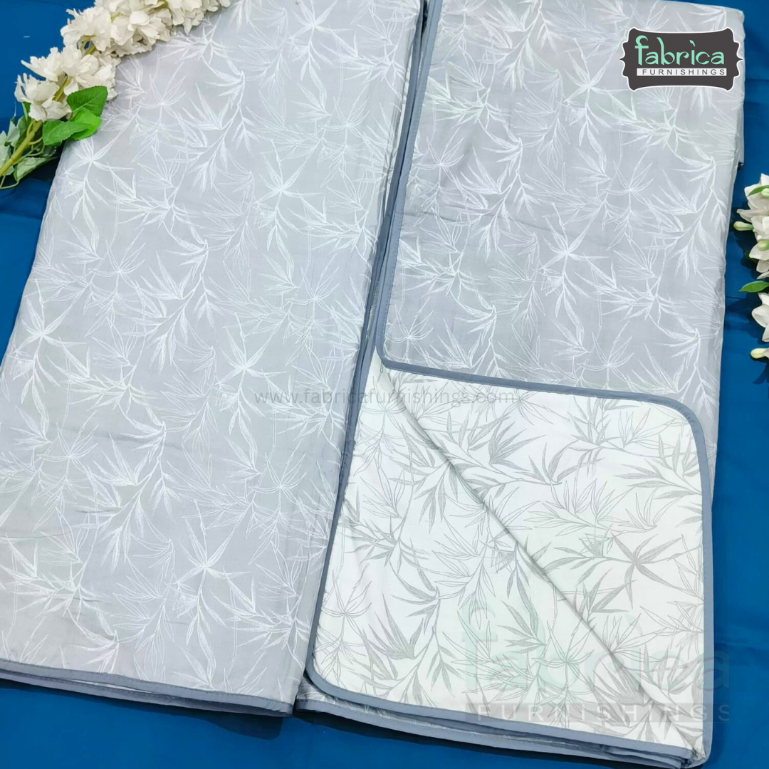 Navrang Pure Cotton Soothing Single Duvet  Pair (TEHAR)