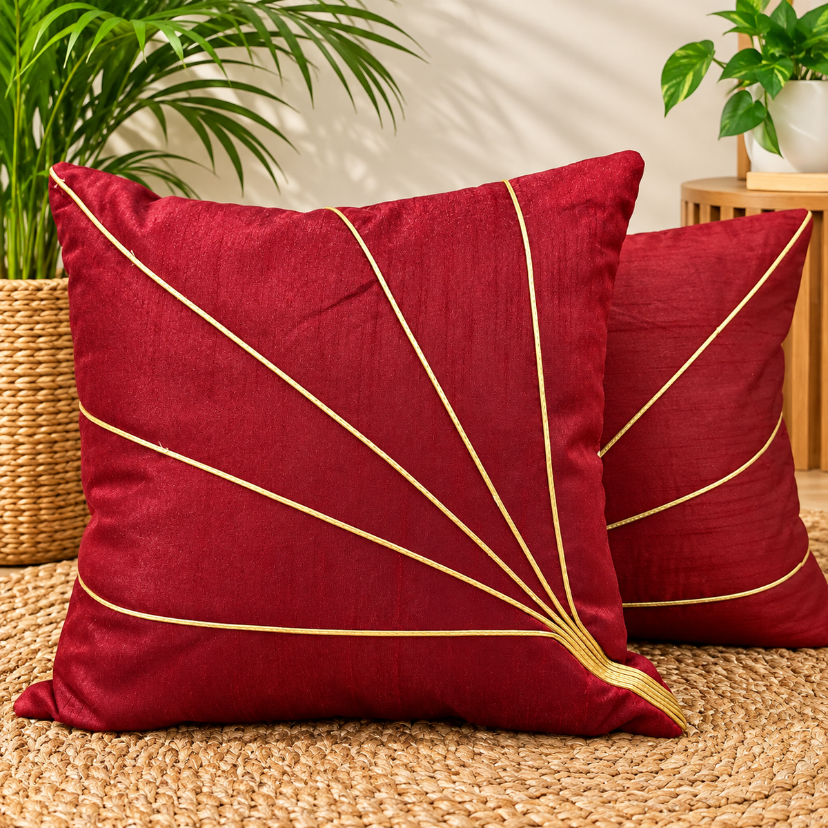 Anita's Royal  Cushion Covers (Set of 2).