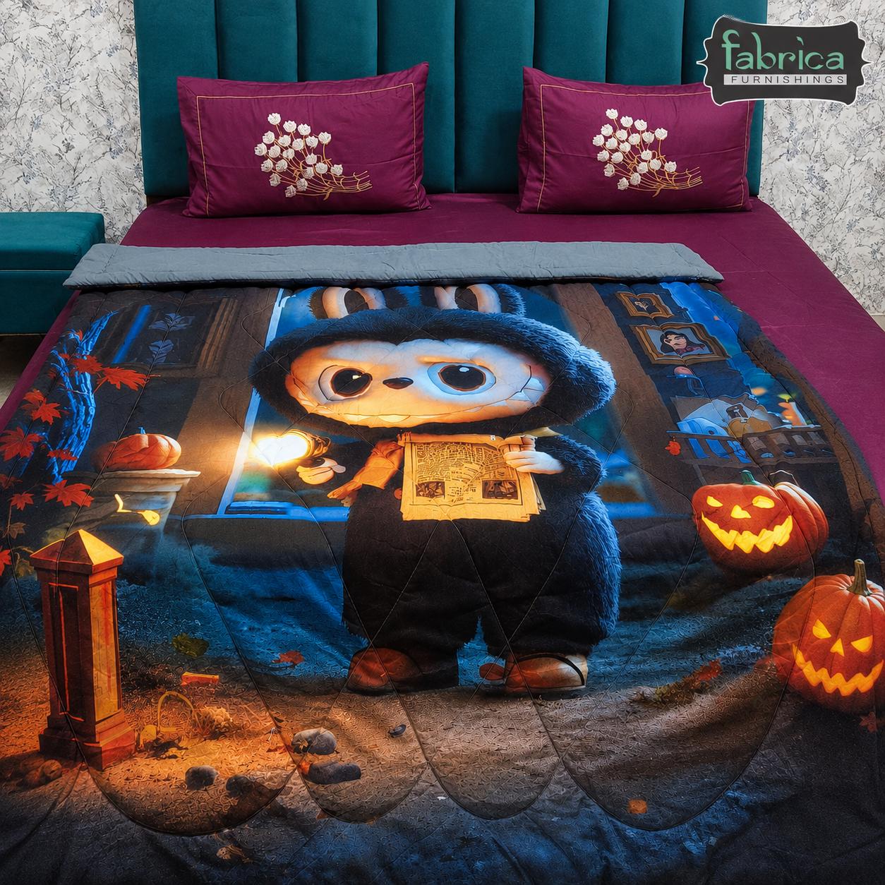 Magical 7 D Kids Prints Premium Single Bed Fluffy Comforter