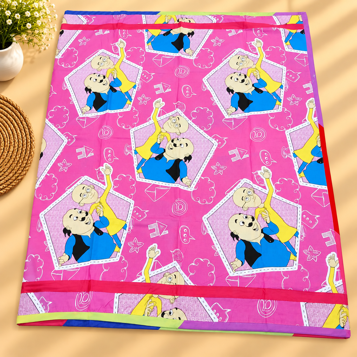 Cartoon Printed pure cotton Single bed Duvet Cover