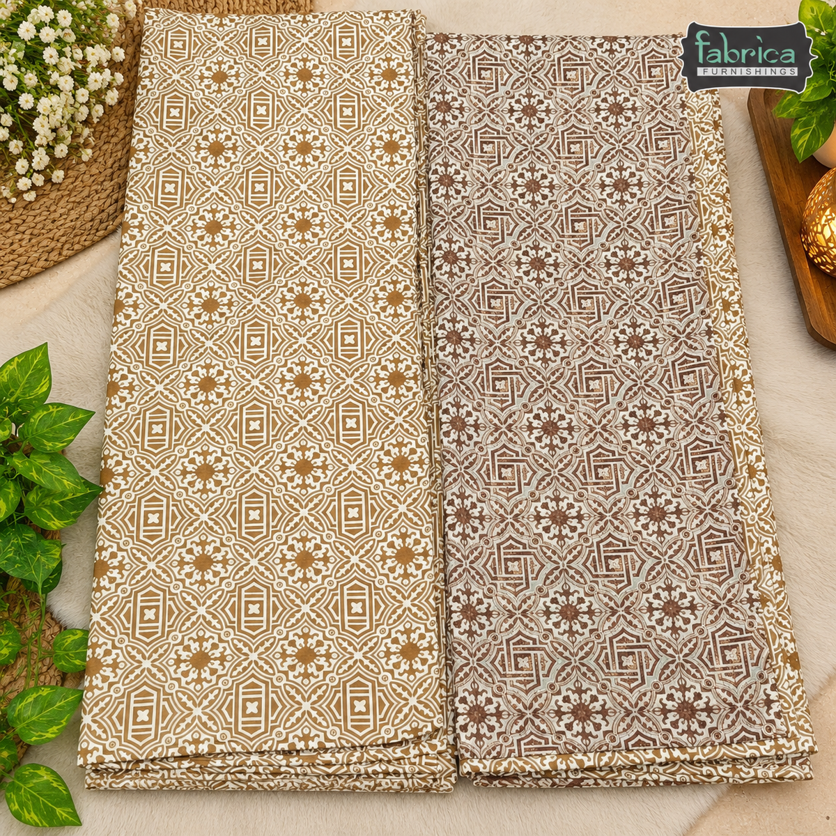 Navrang Pure Cotton Soothing Single Duvet  Pair (TEHAR)