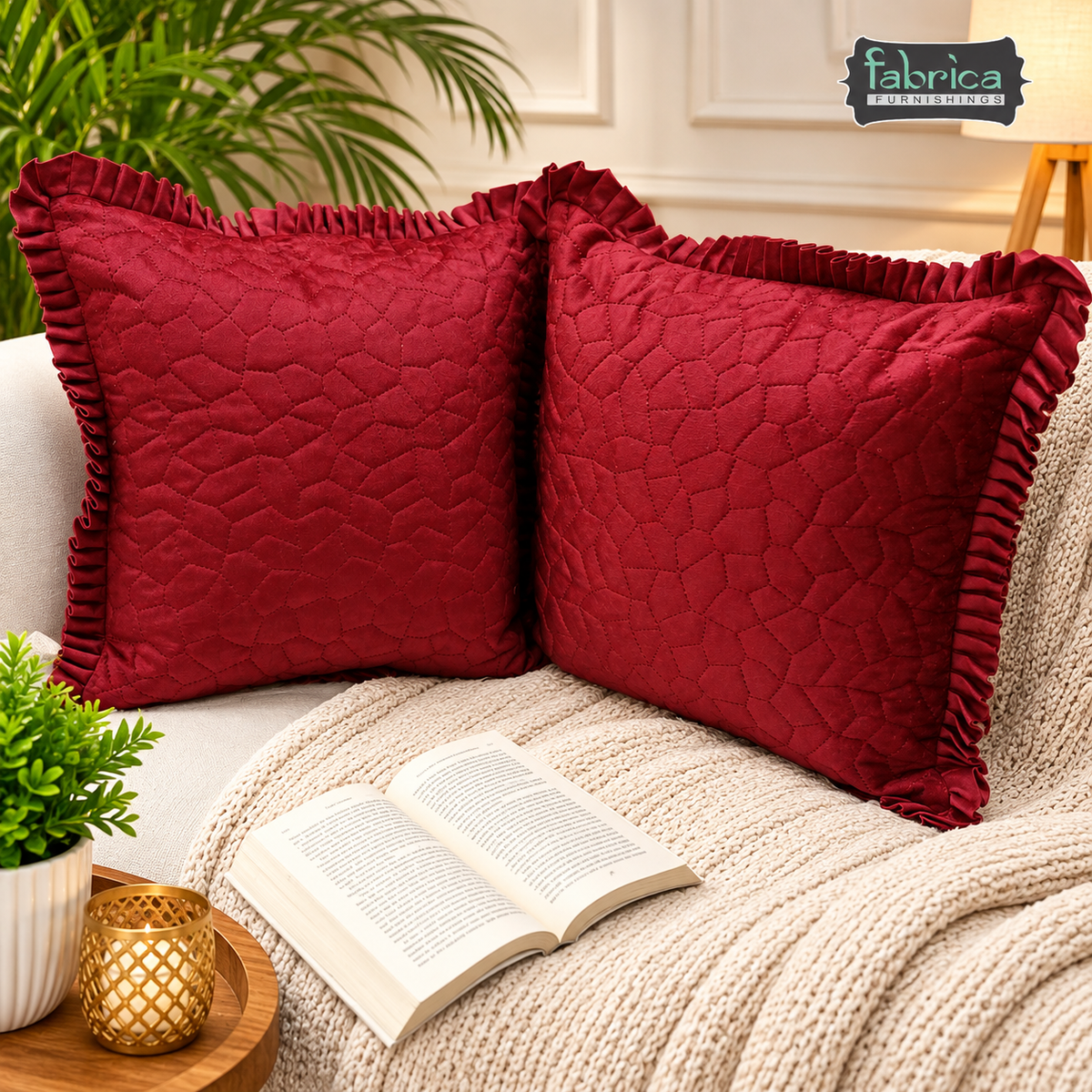 Anita's Royal Designer Cushion cover 5 Pcs Set