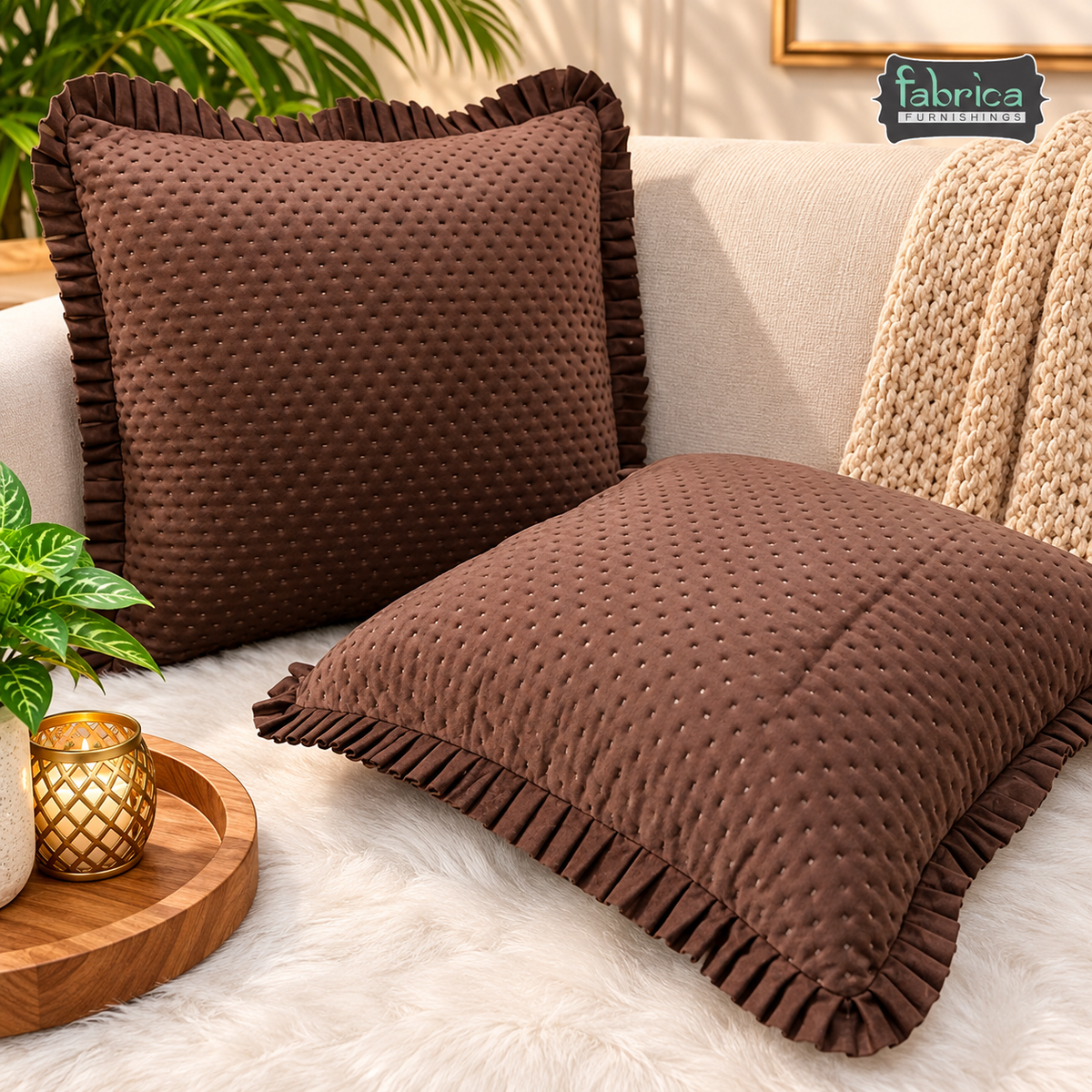 Anita's Royal Designer Cushion cover 5 Pcs Set