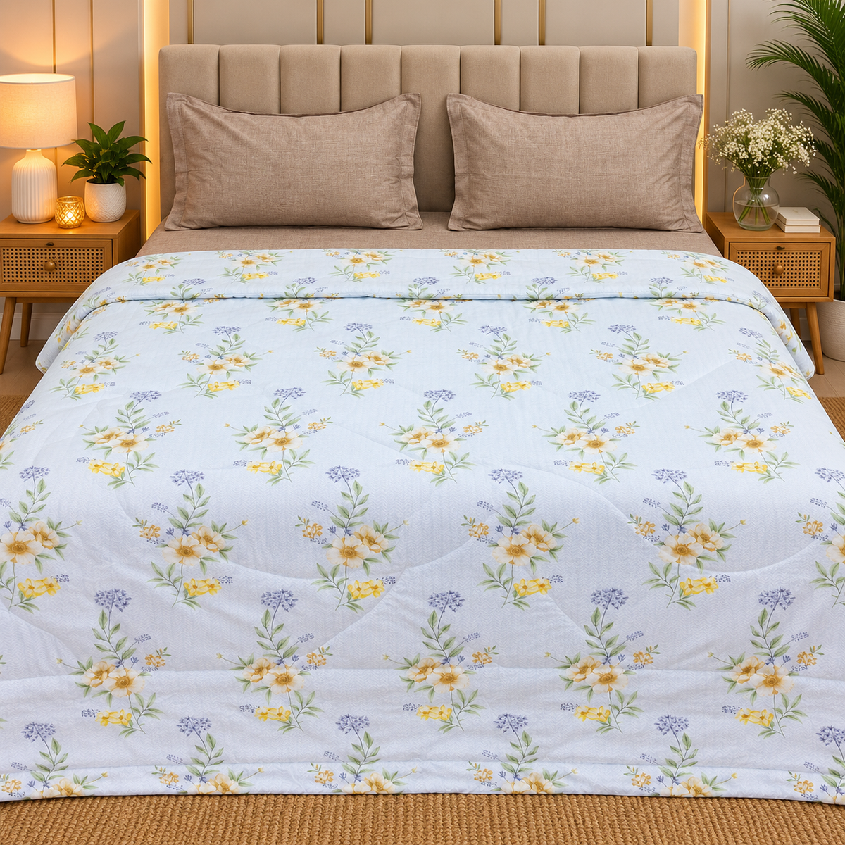 Cloud Dream King Size Fluffy Reversible Comforter/ Quilt