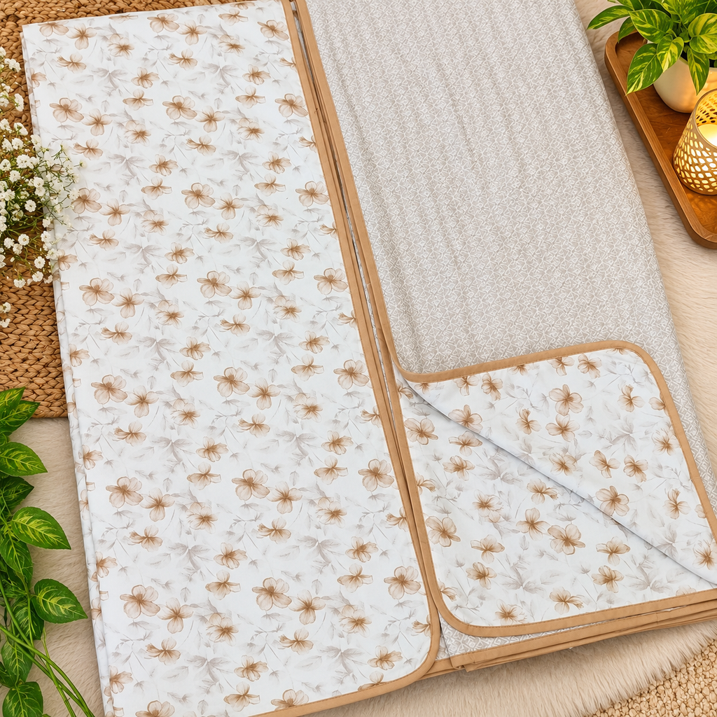 Blissed Pure Cotton Soothing Single Duvet Covers Pair (TEHAR)