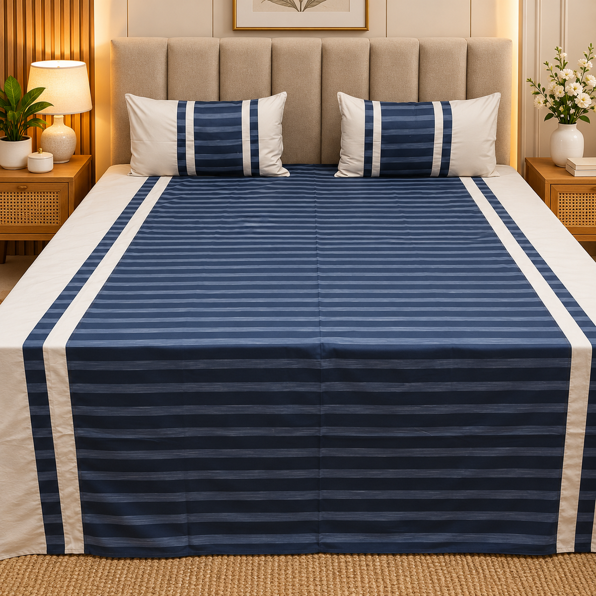 Pattern Play pure cotton king size Mix & Match  bedsheet set