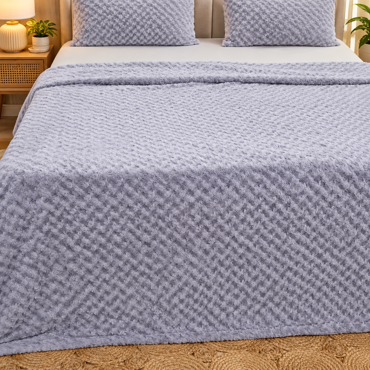 Lavida Designer Fully Embossed Winter Double Bed Duvet Cover