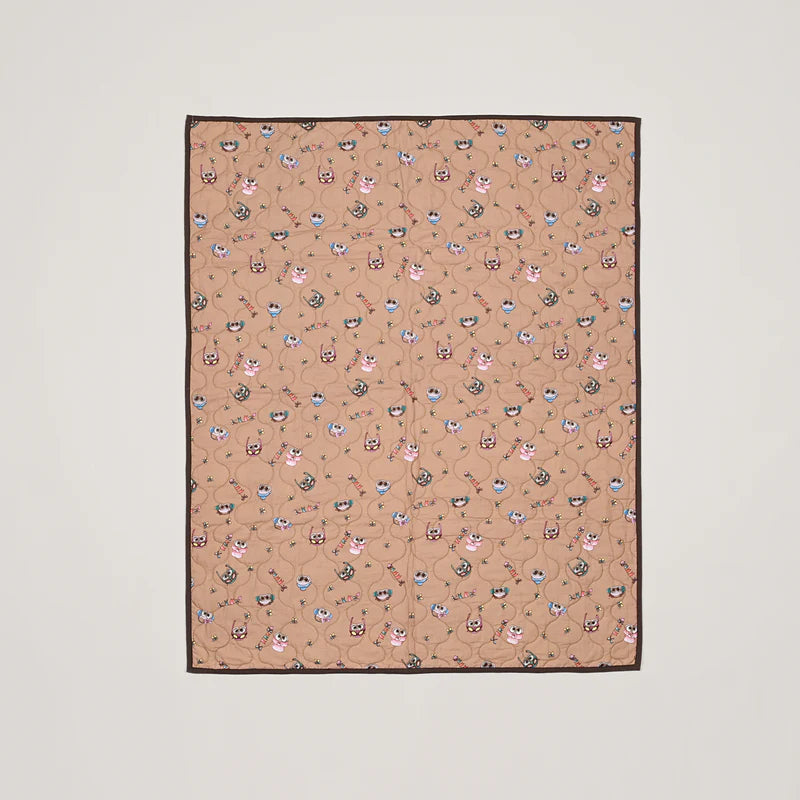 Kidee Adventura Printed Mul Cotton Reversible Baby Quilt