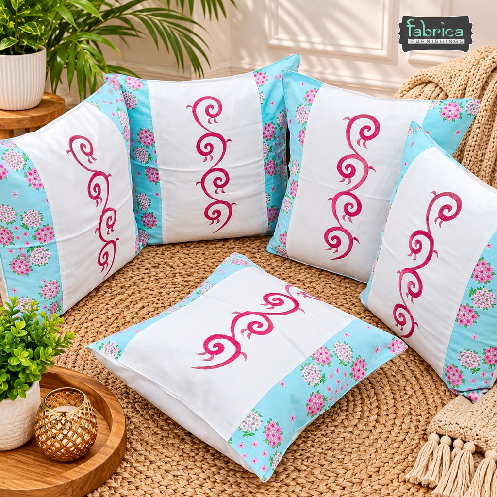 Royal Cushion Covers(Set of 5).