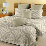Decor Classic Print Cotton Double Bed King Size Bed Sheets (108X108)