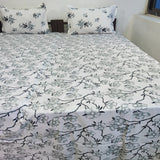 Fabby Home Abstract Print Cotton Double Bedsheet